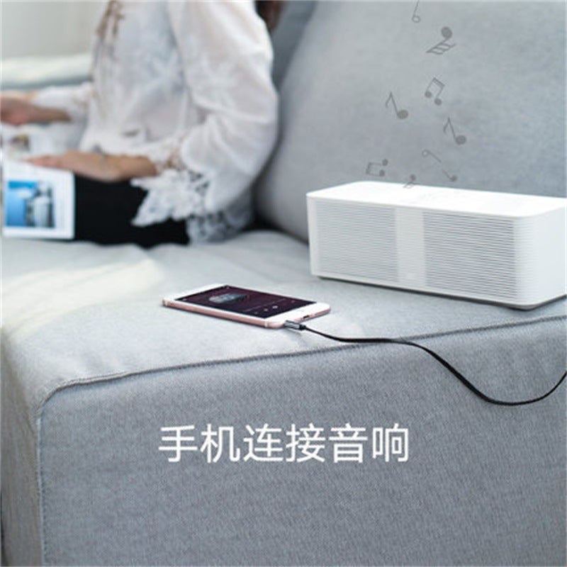 Av119 Car Aux Audio Cable 3.5Mm Male To Male Audio Cable Mobile Phone Connection Speaker Elbow Headset - Image 5